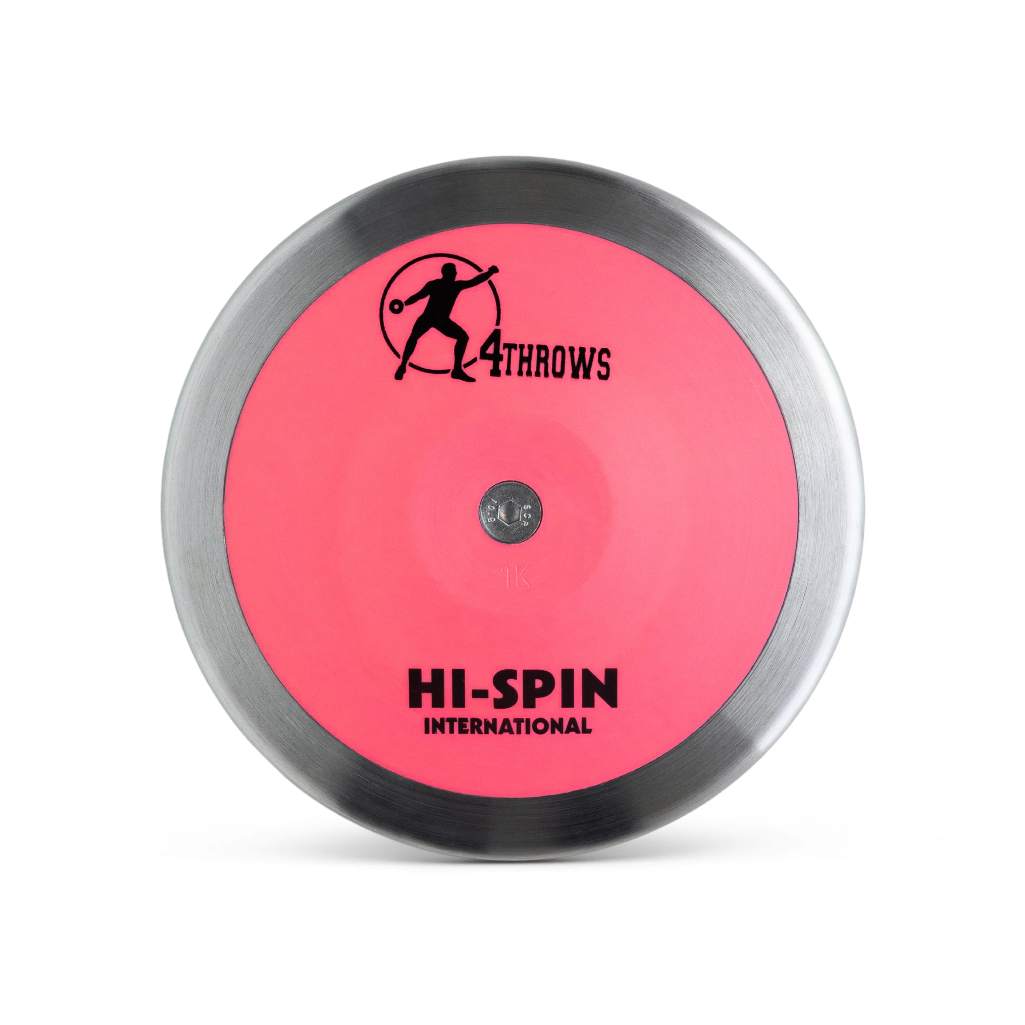 ATE 1KG Hi-Spin International Pink Steel Rim Discus - 80%